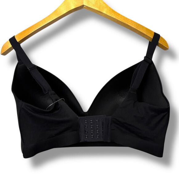 Soma Bra NWOT Size 40DDD Enbliss Luxe Black Wireless Adjustable Back Closure - Picture 2 of 4
